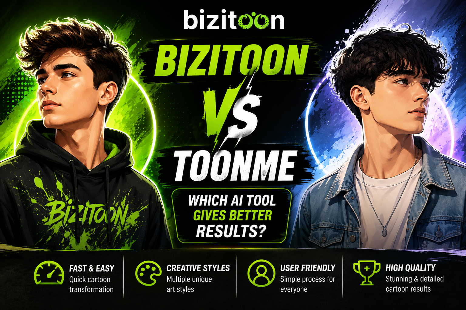 Bizitoon vs Toonme: Which AI Tool Gives Better Results?